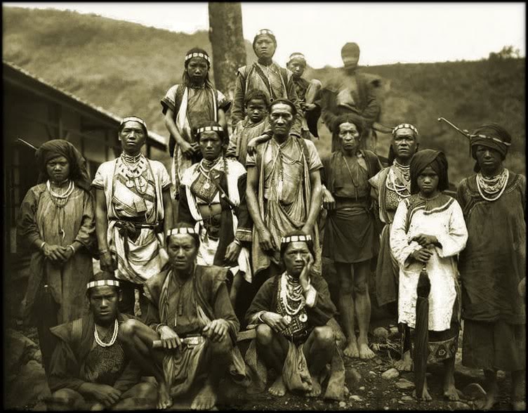 1900年，台湾原住民，布农族部落这是台湾人的祖先吗