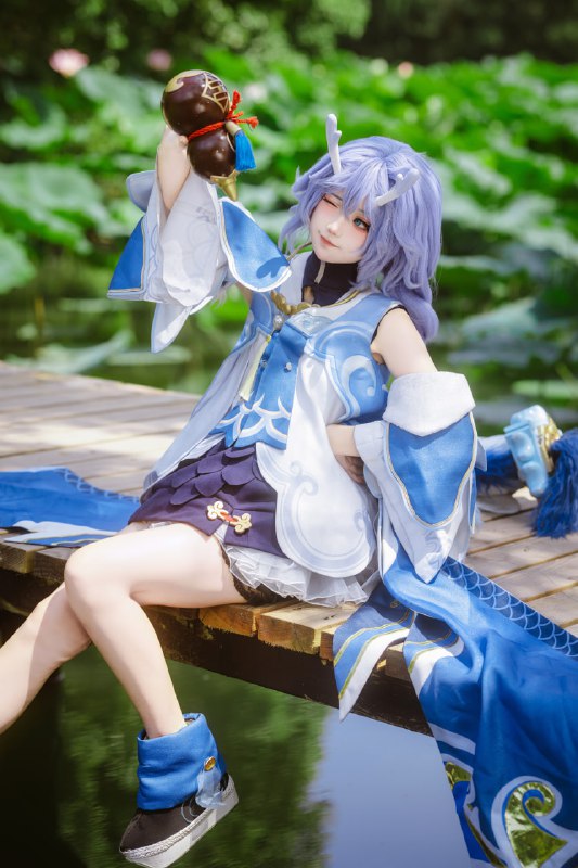 #花柒Hana《崩坏：星穹铁道》——白露标签🏷:#可爱 #唯美 #cosplay#花柒Hana《崩坏：星穹铁道》——白露标签🏷:#可爱 #唯美 #cosplay