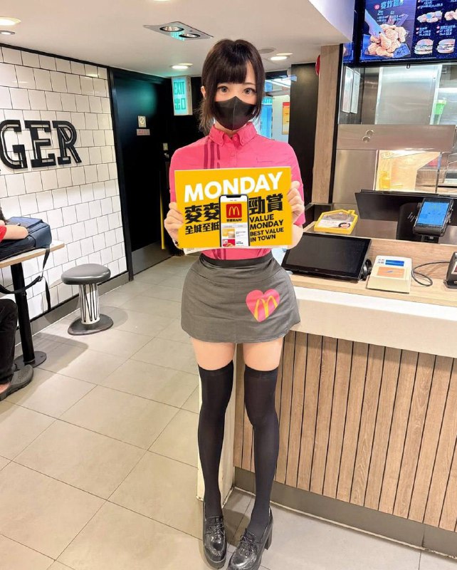 麦当劳 我就喜欢 ！ #美女麦当劳 我就喜欢 ！ #美女