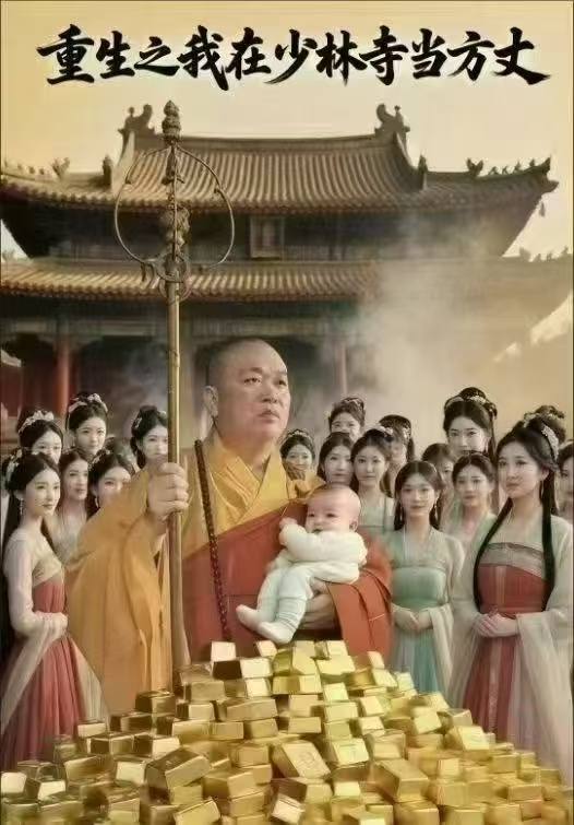 释永信 一边踩缝纫机，一边问旁边踩缝纫机的 李铁 :“少林功夫加上足球，有没有搞头 #少林寺 #和尚释永信 一边踩缝纫机，一边问旁边踩缝纫机的 李铁 :“少林功夫加上足球，有没有搞头 #少林寺 #和尚