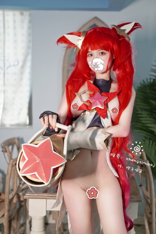 #橙子喵酱 - 金克斯标签🏷:#反差 #粉嫩 #cosplay#橙子喵酱 - 金克斯标签🏷:#反差 #粉嫩 #cosplay